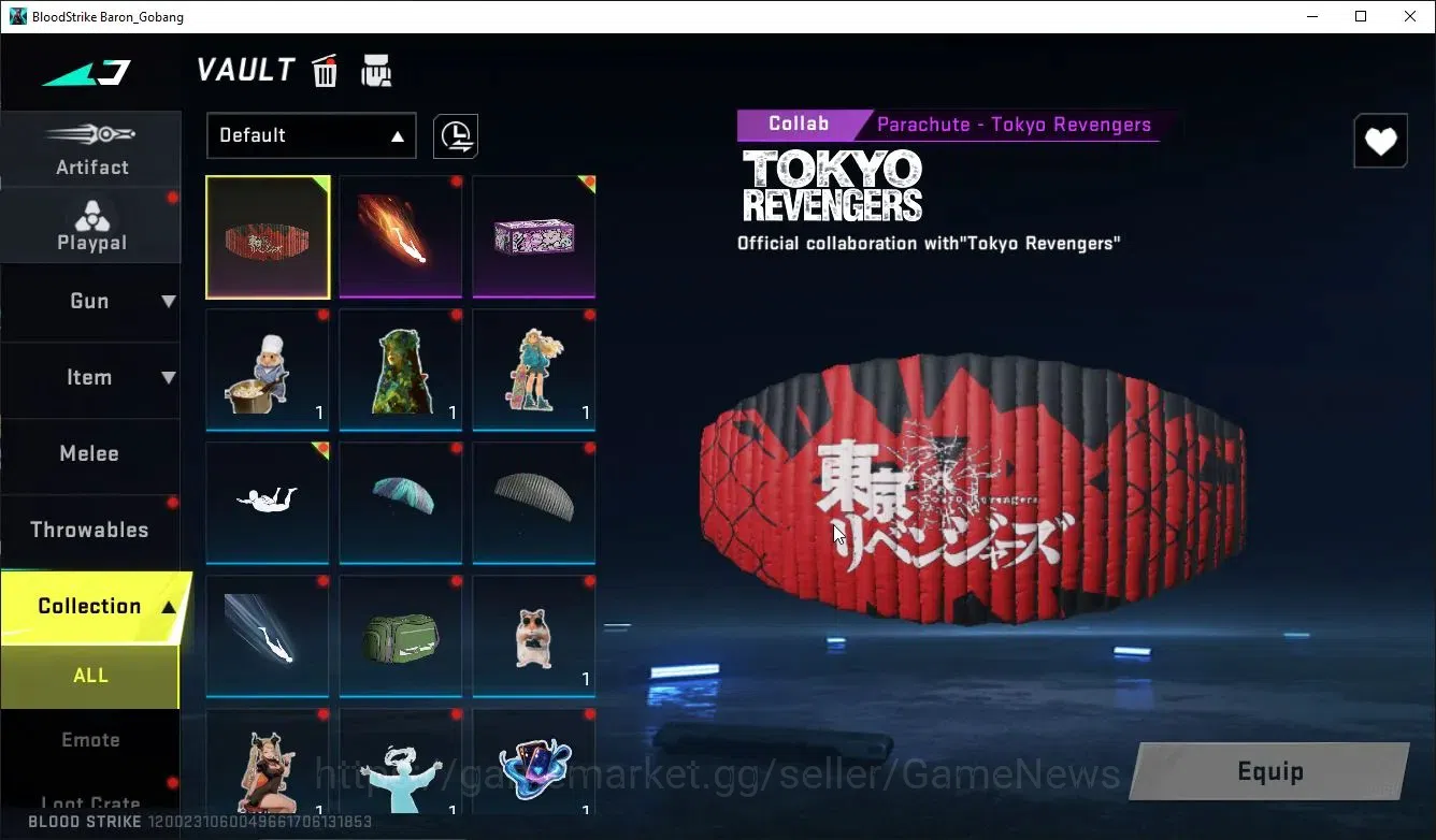 Blood Strike Accounts ASIA| Collab TOKRAV JACK-TAKEMICHI+1 ULTRA KRAKEN- image 10