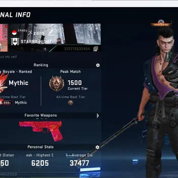 Blood Strike Accounts High-End ASIA |Ultra Melee Katar-Claw|Eternal : De-Scorpius|2 Collab Gun[TR]|3 Limited Gun|8 Ultra