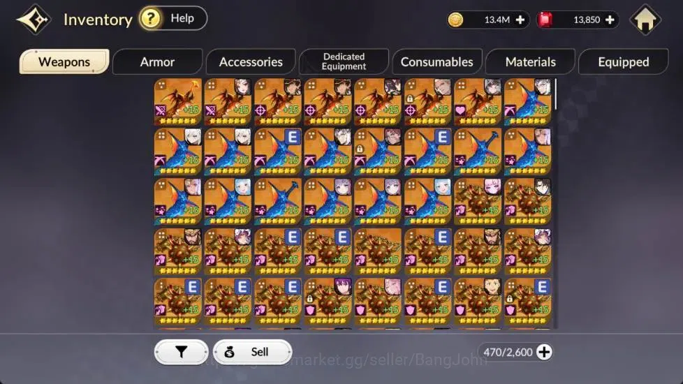 Seven Knights Re:Birth Accounts Global | 1 EX7 Melia | 10 TC6 Skuld, Ryan, Kyle, L image 5