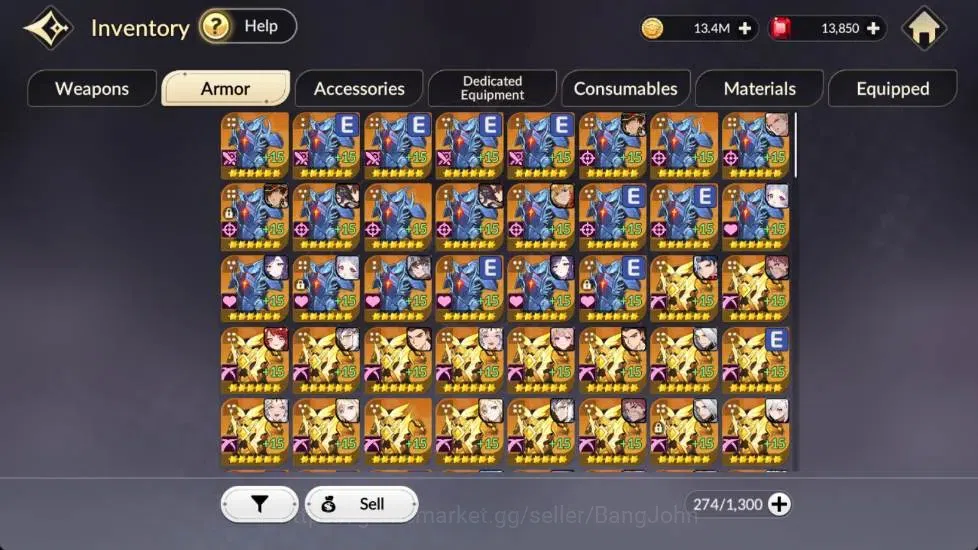 Seven Knights Re:Birth Accounts Global | 1 EX7 Melia | 10 TC6 Skuld, Ryan, Kyle, L image 6