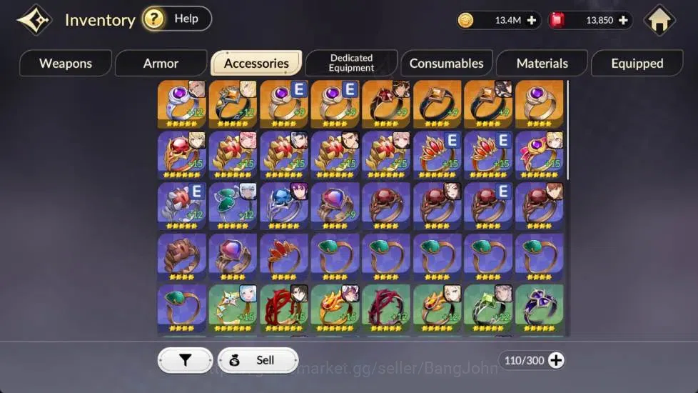 Seven Knights Re:Birth Accounts Global | 1 EX7 Melia | 10 TC6 Skuld, Ryan, Kyle, L image 7