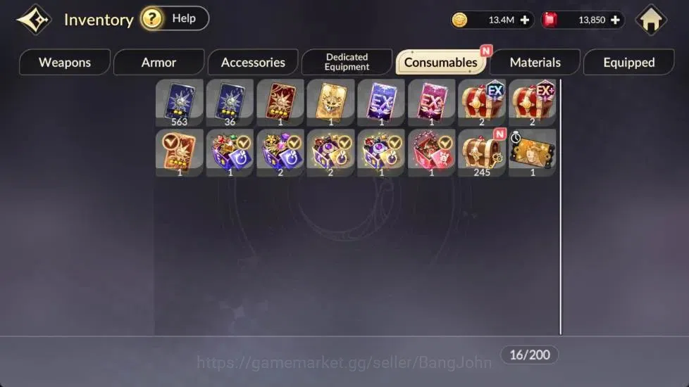 Seven Knights Re:Birth Accounts Global | 1 EX7 Melia | 10 TC6 Skuld, Ryan, Kyle, L image 9