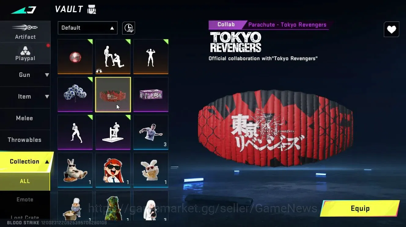 Blood Strike Accounts ASIA|Collab JACK-Takemichi|ULTRA  [Ethan,Kraken,Sp image 19