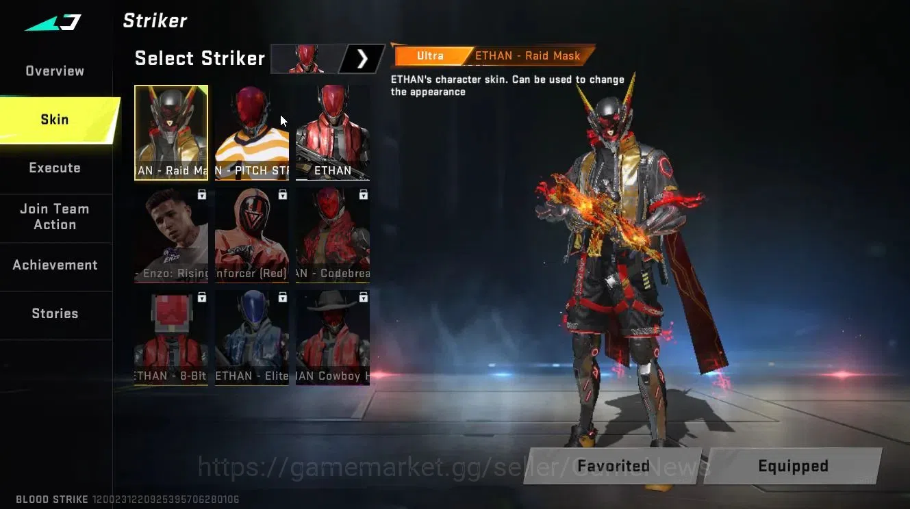 Blood Strike Accounts ASIA|Collab JACK-Takemichi|ULTRA  [Ethan,Kraken,Sp image 3