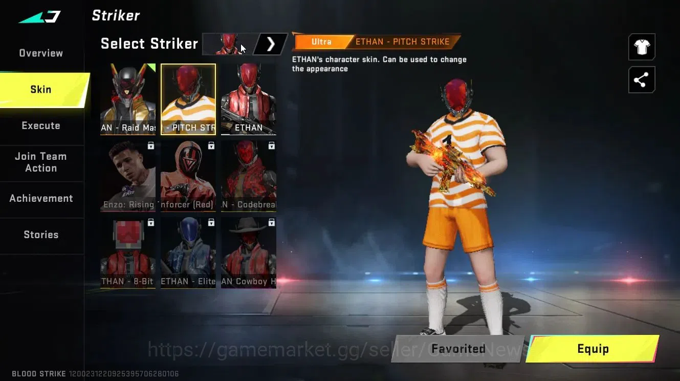 Blood Strike Accounts ASIA|Collab JACK-Takemichi|ULTRA  [Ethan,Kraken,Sp image 4