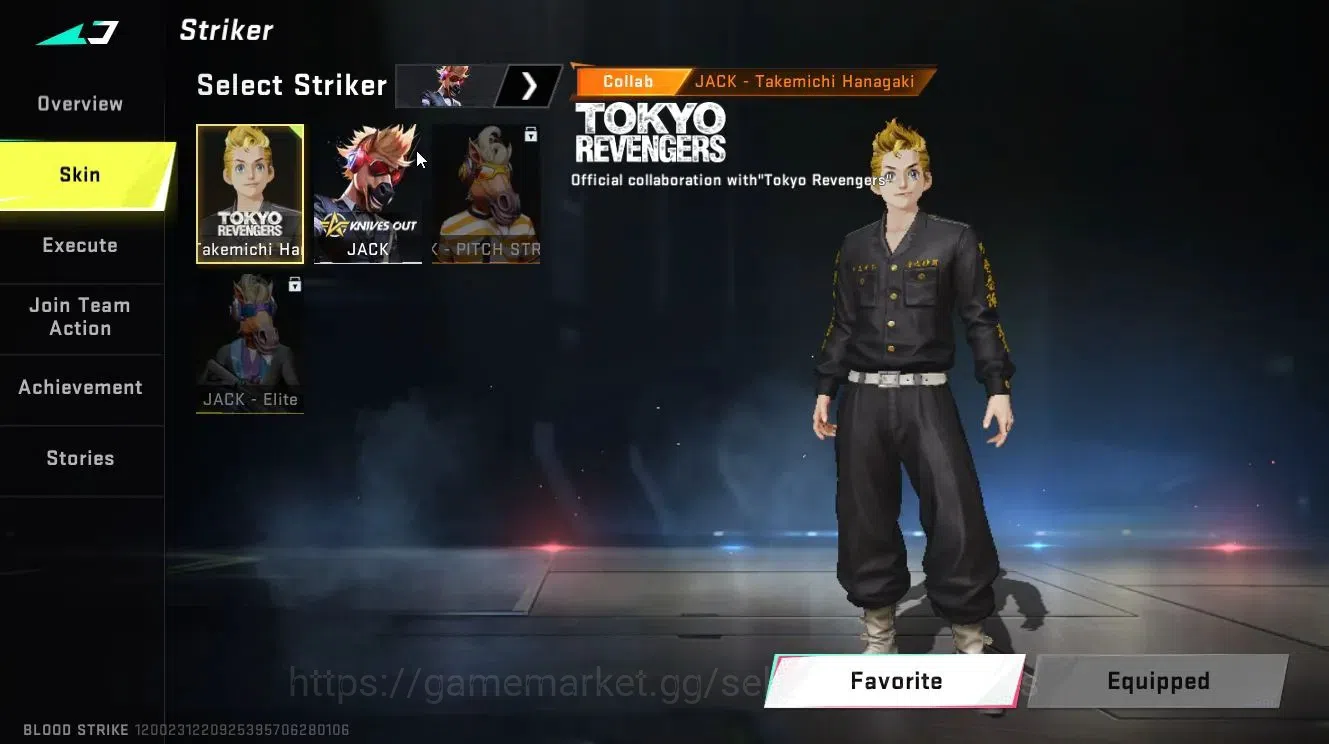 Blood Strike Accounts ASIA|Collab JACK-Takemichi|ULTRA  [Ethan,Kraken,Sp image 5