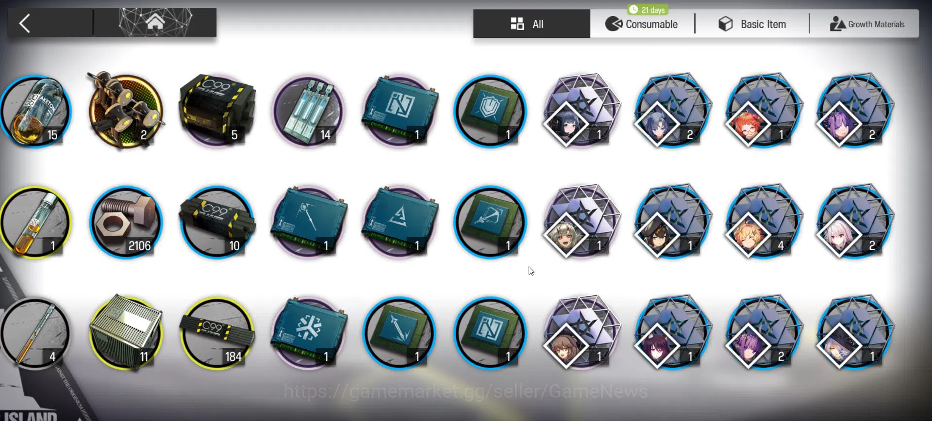 Arknights Accounts Lv 23|46 OP + 1 Skin| Starter | Wis'adel + 72920 O image 9