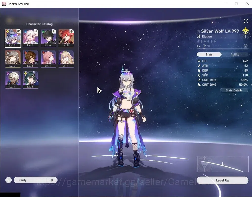 Honkai Star Rail Accounts Asia|TL 3|1 Golden Companion Spirit|1 Limited| Sil image 5