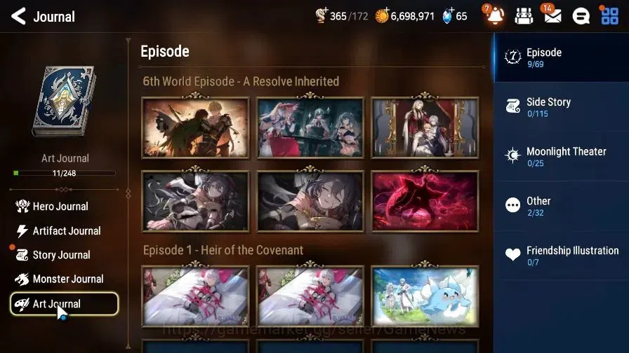 Epic Seven Accounts GLOBAL Unverif|New Era|2 ML(Salome,A Tywin)+Bellon image 15
