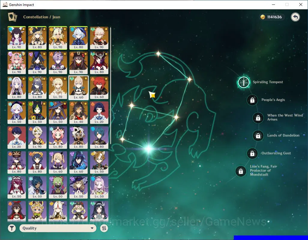 Genshin Impact Accounts Mid Game ASIA|AR 57|12 Limited +7(5*Weapon)|[KazuhaC2,HutaoC1,Varesa,]+Sign|3Skin|MC Female|Take 5