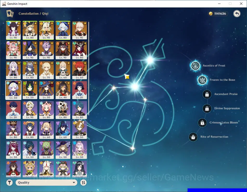Genshin Impact Accounts Mid Game ASIA|AR 57|12 Limited +7(5*Weapon)|[KazuhaC2,HutaoC1,Varesa,]+Sign|3Skin|MC Female|Take 7