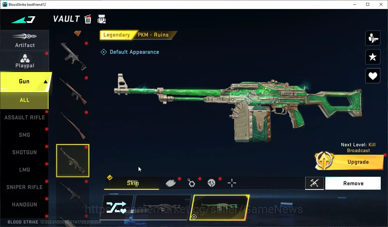 Blood Strike Accounts ASIA|ETERNAL Zero-Oda+Collab 7DS AK47-Rhitta,Karl9 image 11