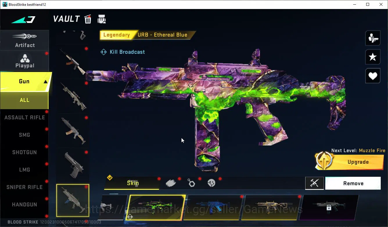 Blood Strike Accounts ASIA|ETERNAL Zero-Oda+Collab 7DS AK47-Rhitta,Karl9 image 20