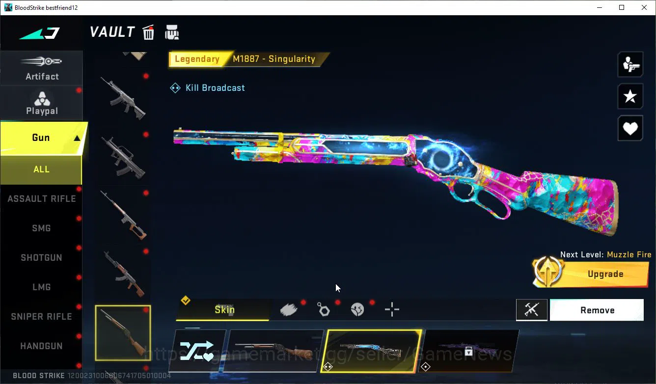 Blood Strike Accounts ASIA|ETERNAL Zero-Oda+Collab 7DS AK47-Rhitta,Karl9 image 8