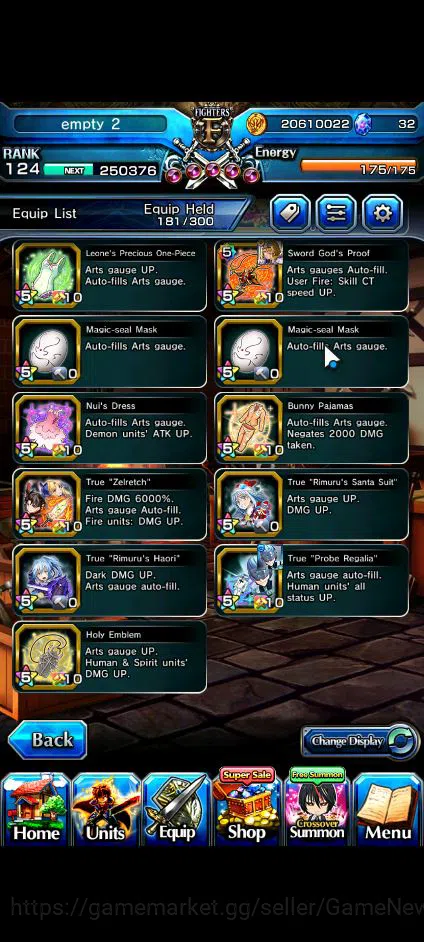 Grand Summoners Accounts Global|Rank 124|22 Ascend+9 TW|[Roy,Inumuta,Emiya, image 5