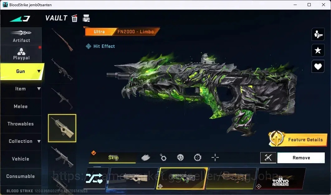 Blood Strike Accounts ASIA | 2 7DS: AK47,Kar98k|2 AOT: KAG-6,FAL|1 ULTRA image 11