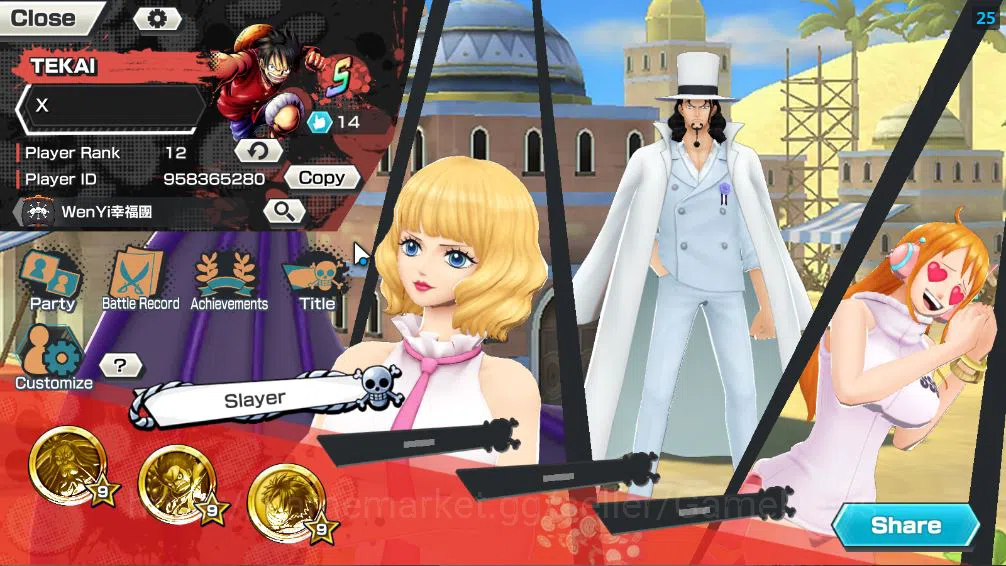 One Piece Bounty Rush Accounts Global|7 EX|TFE Marshal D.Teach,5 Elder St.Saturn, image 2