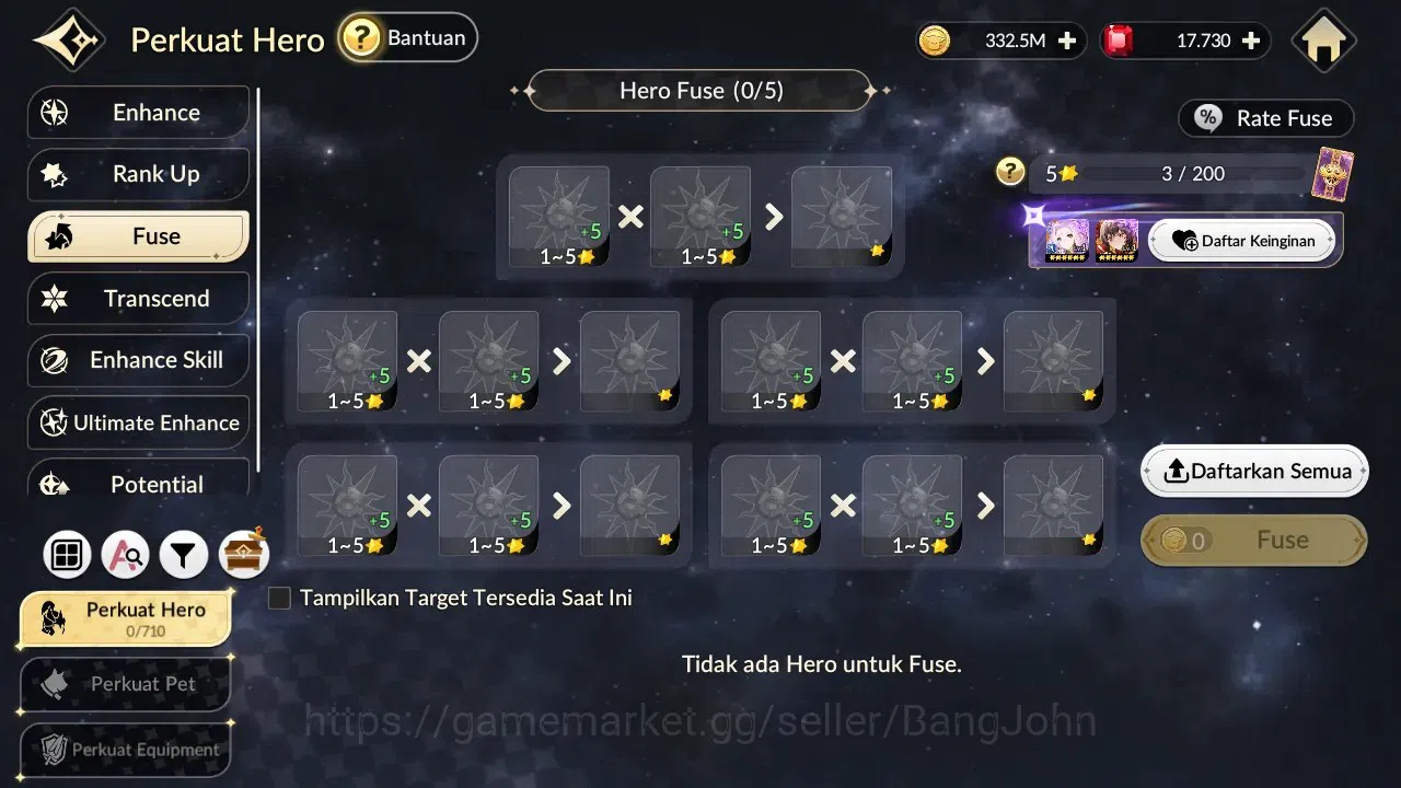 Seven Knights Re:Birth Accounts Global | 2 EX7 Fai,Juri |39TC6 Teo,Kyle,Yeonhee,Ra image 12