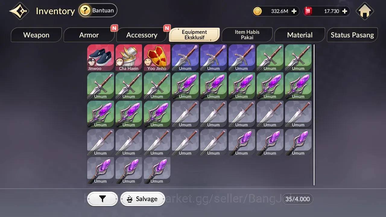 Seven Knights Re:Birth Accounts Global | 2 EX7 Fai,Juri |39TC6 Teo,Kyle,Yeonhee,Ra image 5