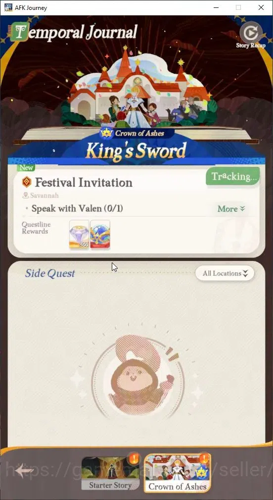 AFK Journey Accounts GLOBAL S460|Ready Gacha|6 Hero Selector|28 S Char[ image 14