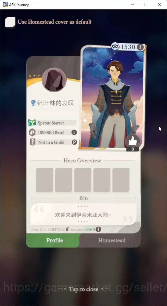 AFK Journey Accounts GLOBAL S460|Ready Gacha|6 Hero Selector|28 S Char[ image 5