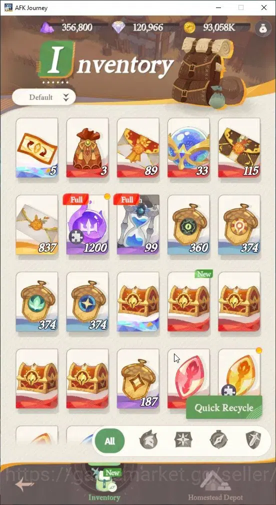 AFK Journey Accounts GLOBAL S460|Ready Gacha|6 Hero Selector|28 S Char[ image 7