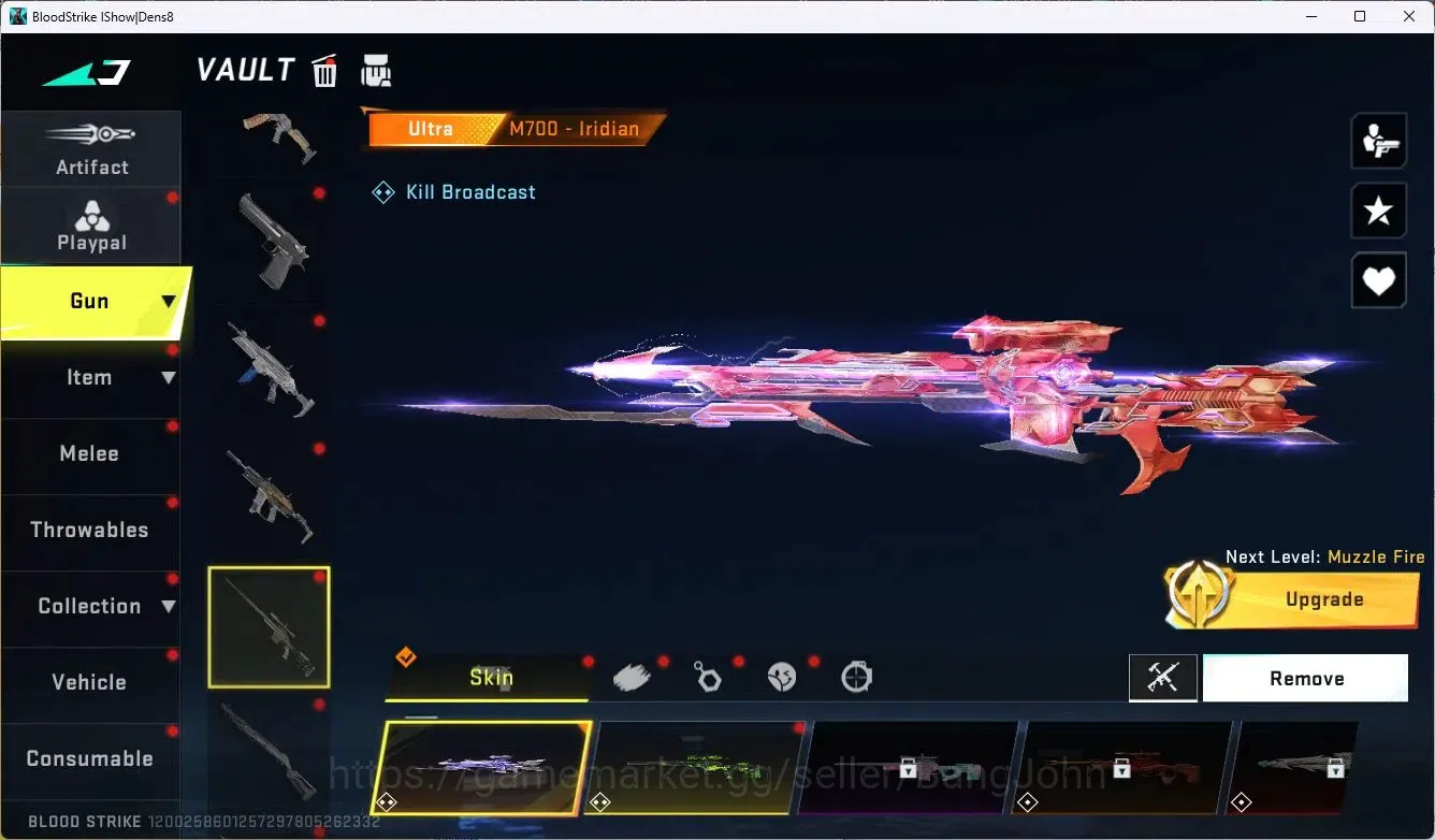 Blood Strike Accounts ASIA | EVO FAL | Eternal ETHAN | 3 AOT/EVA Guns |  image 14
