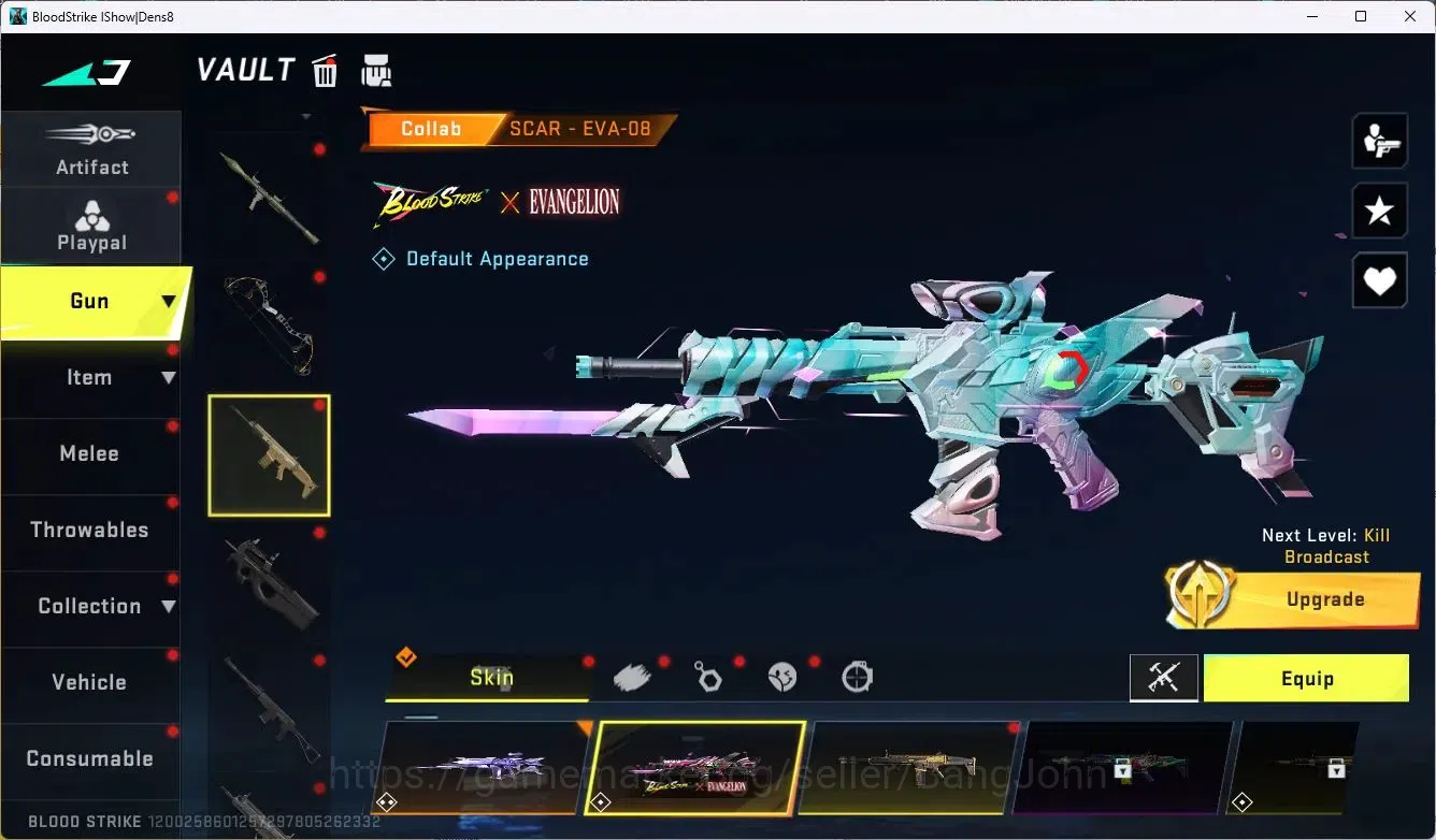 Blood Strike Accounts ASIA | EVO FAL | Eternal ETHAN | 3 AOT/EVA Guns |  image 16