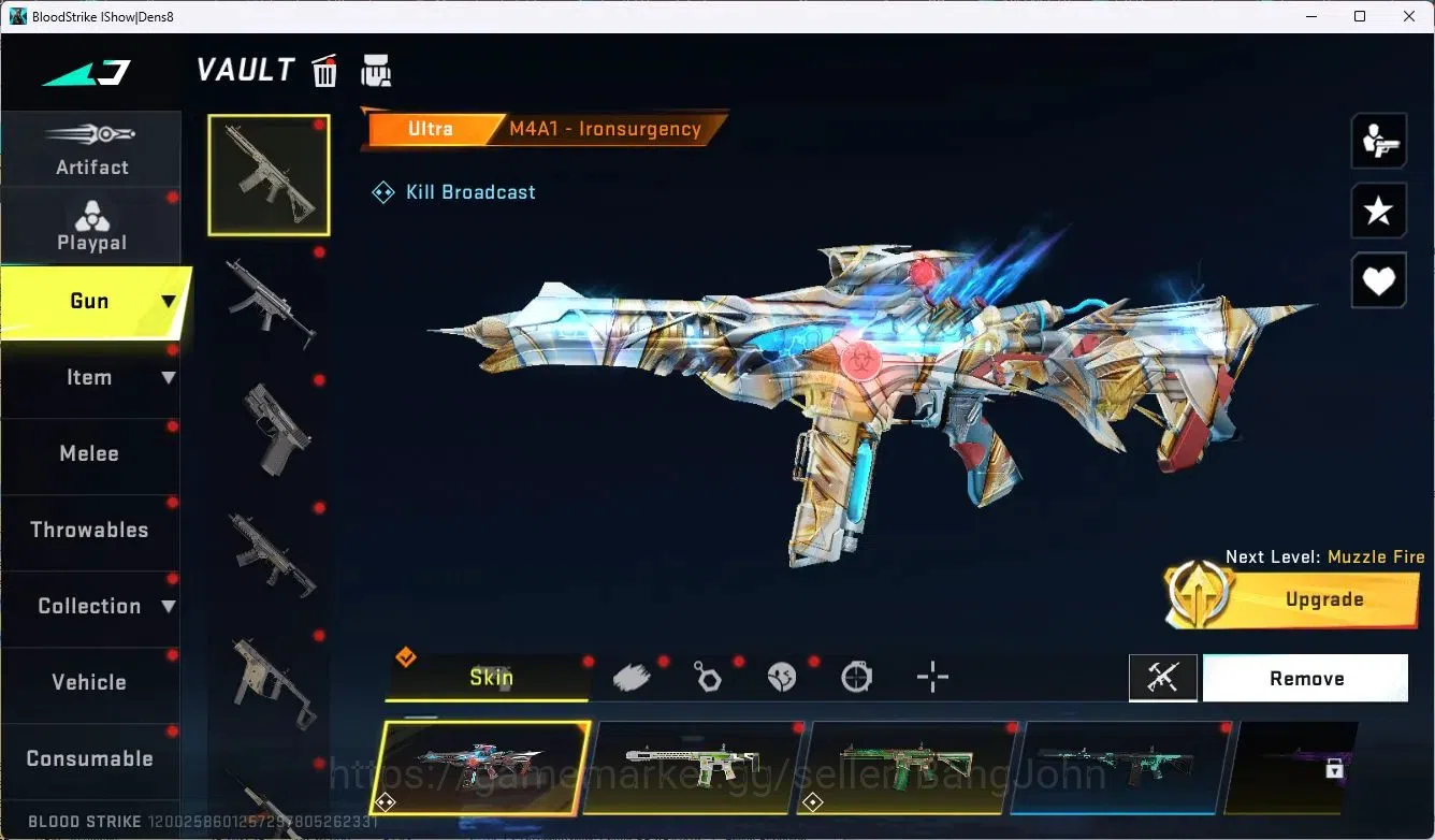 Blood Strike Accounts ASIA | EVO FAL | Eternal ETHAN | 3 AOT/EVA Guns |  image 7