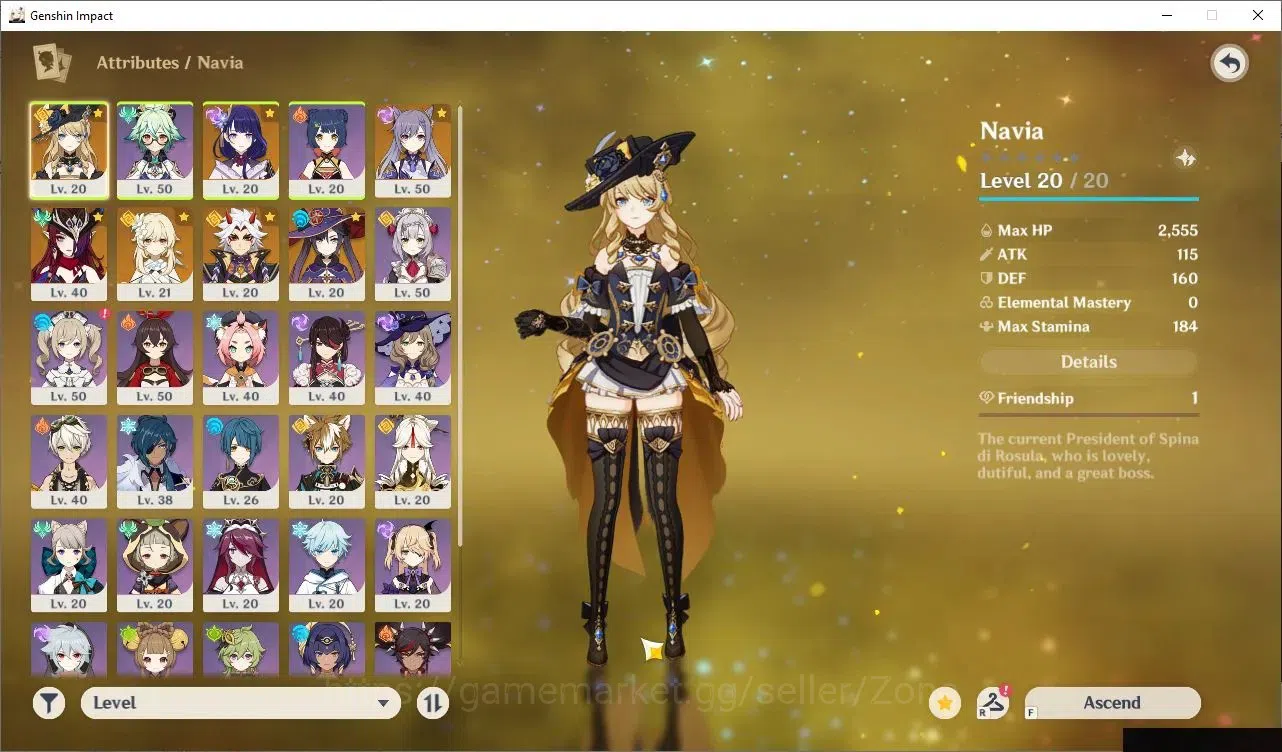 Genshin Impact Accounts ASIA|AR 30|4 Limited CHAR+2 5*Weap (Chasca+Sign, N image 3