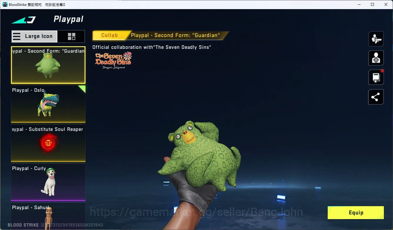 Blood Strike Accounts ASIA|COLLAB=QBZ95,KAR98K|LIMITED=RPK,AR97,MP7|ULTR image 15