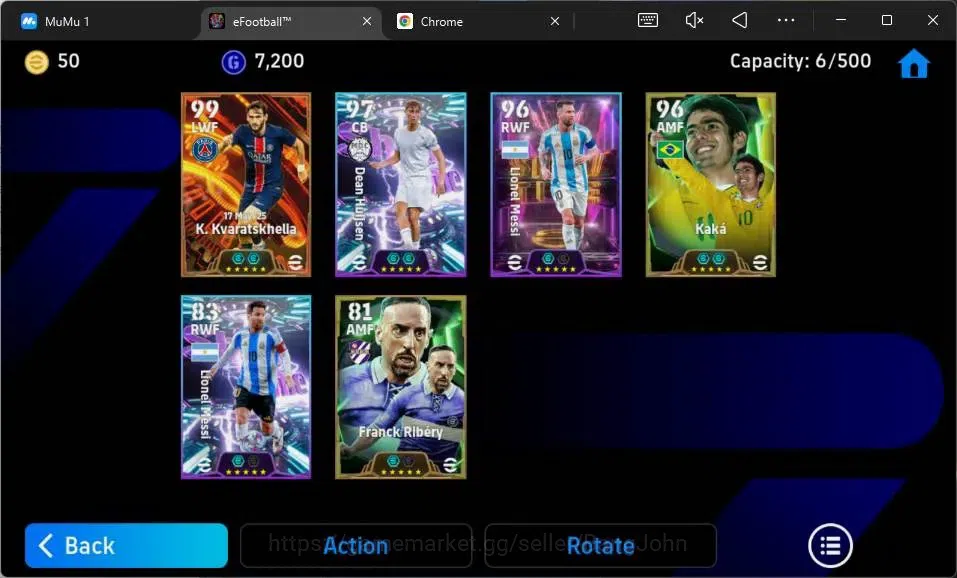 eFootball Accounts Android|PW 2948|Bigtime Kvaratskhella|SHW Huijsen, image 3