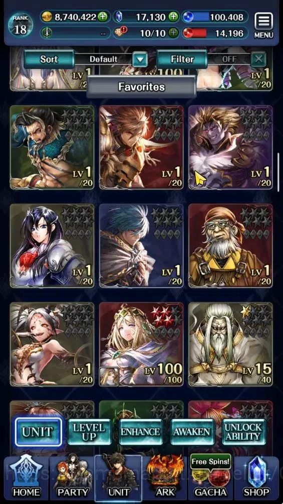 Last Cloudia Accounts Endgame GLOBAL|17K Cryst|Collab (TilithA4,VargasA3,JoshuaA3,Rena L,Arngrim)+(SM Sera,ArchB 2