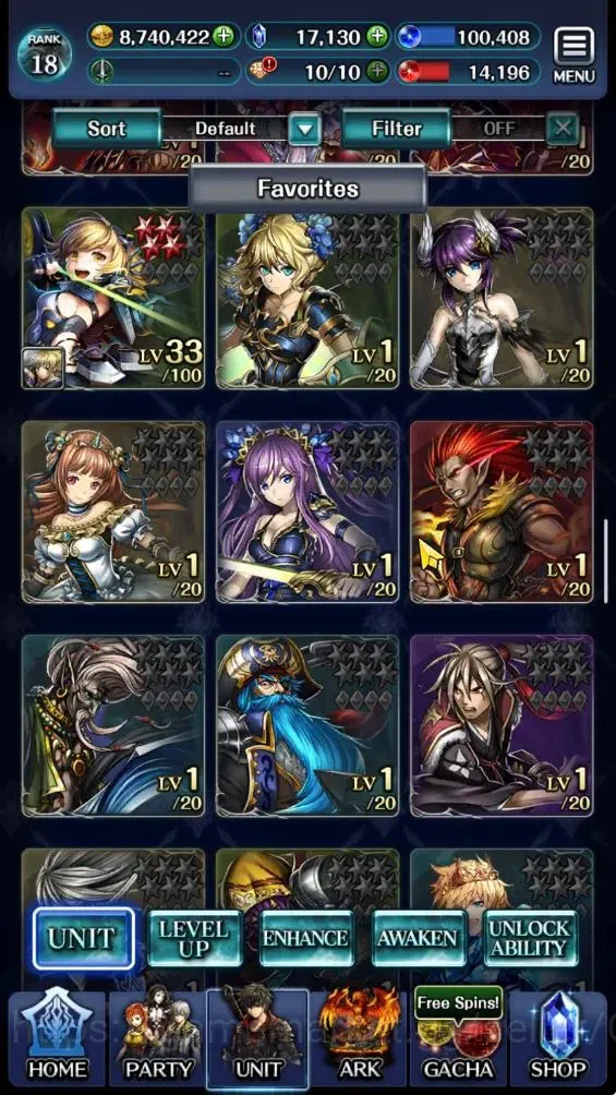 Last Cloudia Accounts Endgame GLOBAL|17K Cryst|Collab (TilithA4,VargasA3,JoshuaA3,Rena L,Arngrim)+(SM Sera,ArchB 4