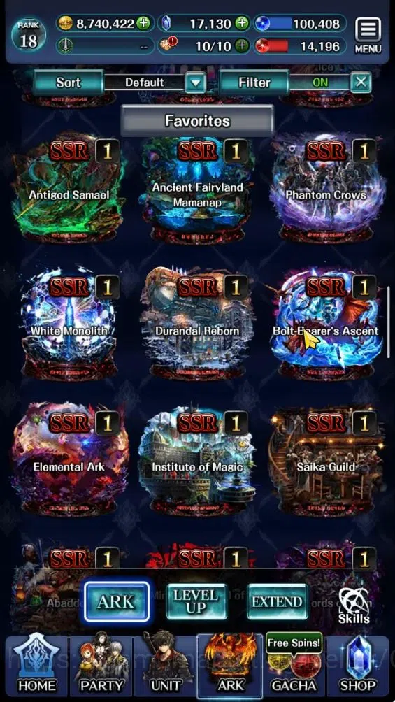 Last Cloudia Accounts Endgame GLOBAL|17K Cryst|Collab (TilithA4,VargasA3,JoshuaA3,Rena L,Arngrim)+(SM Sera,ArchB 9