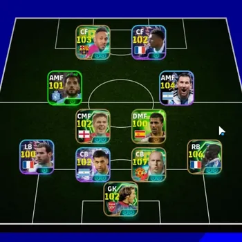 eFootball Accounts Legends & Iconic Players Android|Pack France'26|Epic Jaap Stam,Lilian Thuram,Aubameyang,Steven Gerrard,D