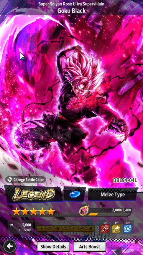 Dragon Ball Legends Accounts LVL 151| 37 M total power, UI goku,BUU: super,SS G image 2