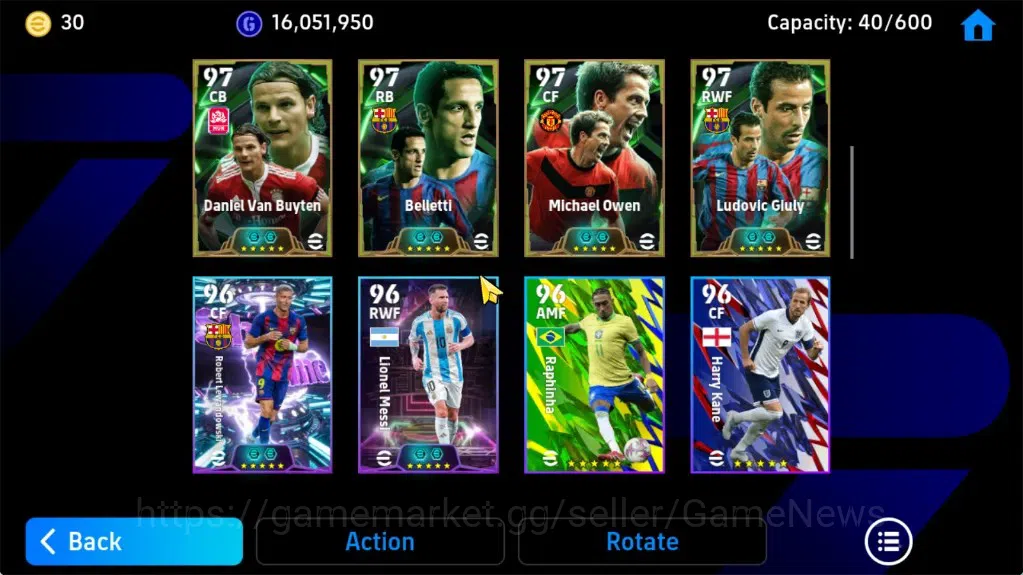 eFootball Accounts Android|BigTime Frank Rijkaard,Epic David Villa,Ka image 5
