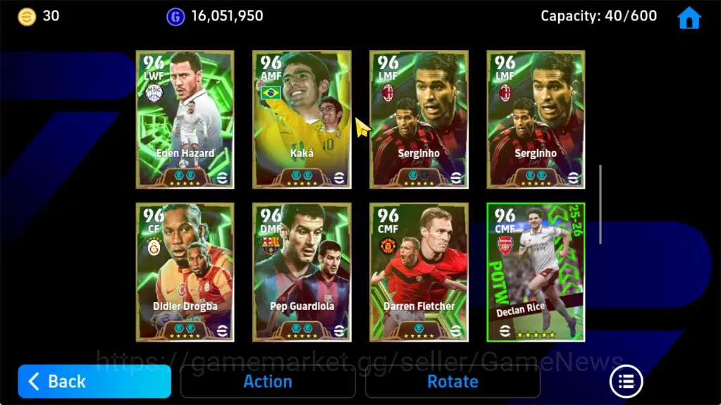 eFootball Accounts Android|BigTime Frank Rijkaard,Epic David Villa,Ka image 6