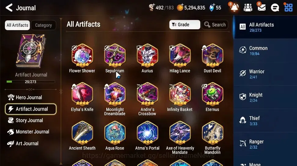 Epic Seven Accounts GLOBAL|UnVerif|2 ML(Rhianna&Luciella,Lionheart Cer image 6