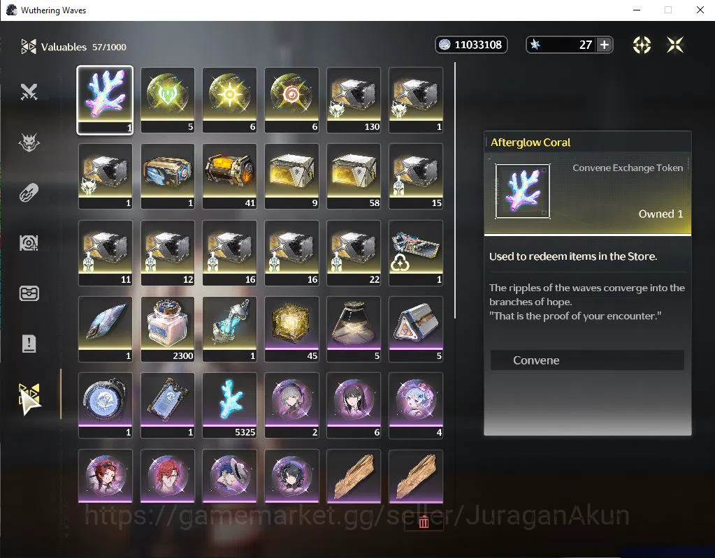 Wuthering Waves Accounts NA | UL 45 | 3 Limited | Shorekeeper+Sign,Cartreth image 2