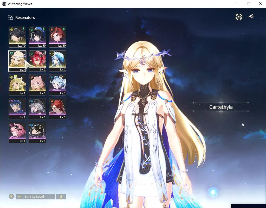 Wuthering Waves Accounts NA | UL 45 | 3 Limited | Shorekeeper+Sign,Cartreth image 3