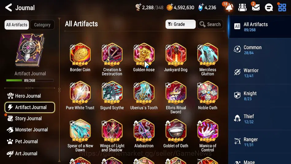 Epic Seven Accounts Mid-Tier ASIA Verif|16 ML(A Tywin,Belian,SP Politis,C Lilias,etc)+Collab(Sol,Ram,Shuna),Etc|4,2 10