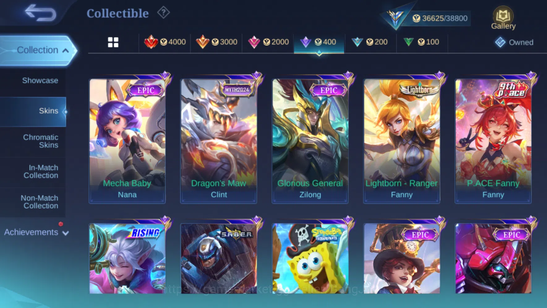 Mobile Legends: Bang Bang Accounts Others Hero 78 | Skin 138 | Emblem Max 1 | Prime Granger | Collector Parsha | Lightborn 7