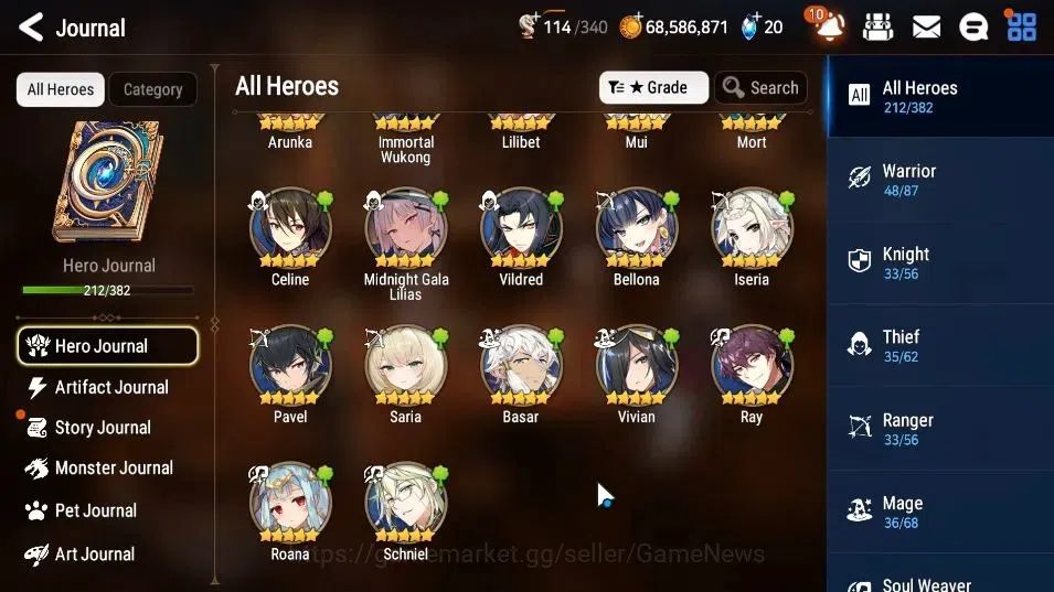 Epic Seven Accounts ASIA Verif|18 ML(NOTOS,LOTScales,GRas,LC Belona,Et image 11