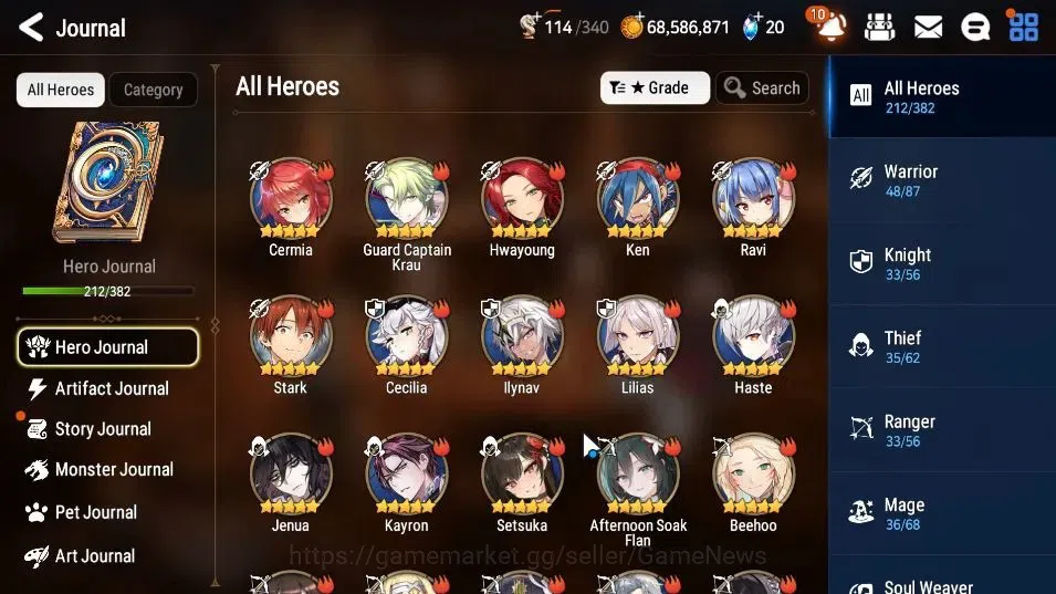Epic Seven Accounts ASIA Verif|18 ML(NOTOS,LOTScales,GRas,LC Belona,Et image 8