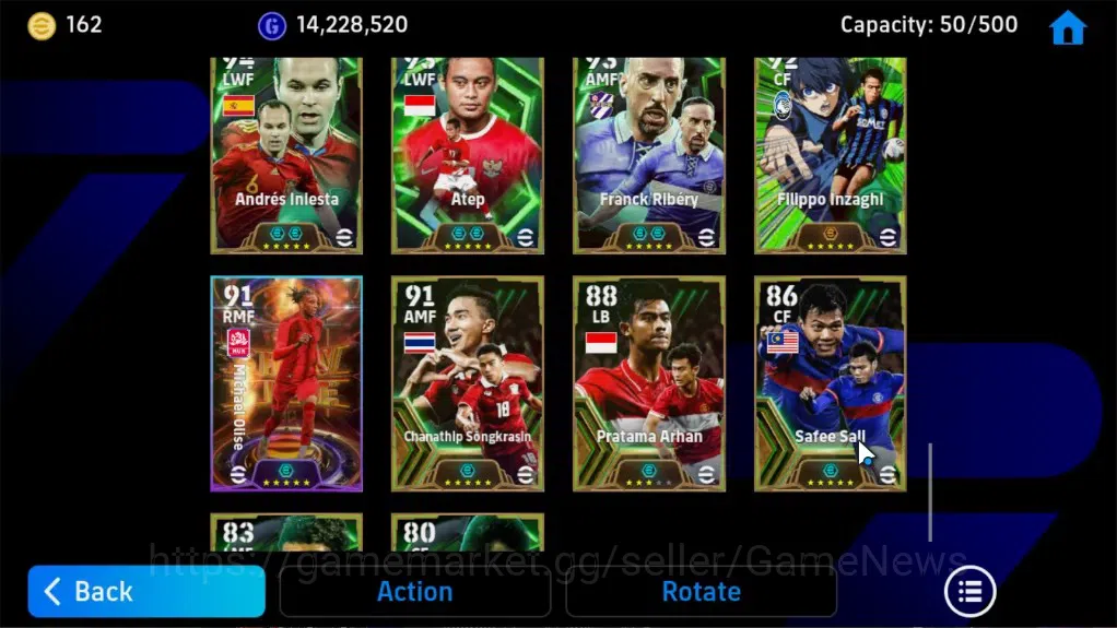 eFootball Accounts Legends & Iconic Players Android|31 Epic Luis Figo,Vitinha,Fabio cannavaro,Daniele De Rossi,Roberto 11