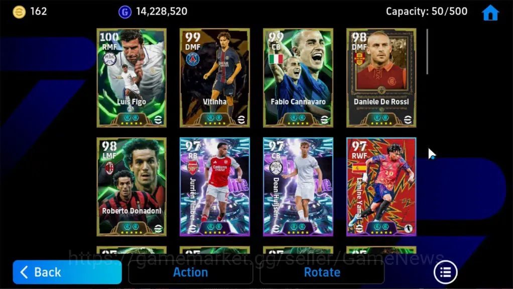 eFootball Accounts Legends & Iconic Players Android|31 Epic Luis Figo,Vitinha,Fabio cannavaro,Daniele De Rossi,Roberto 6