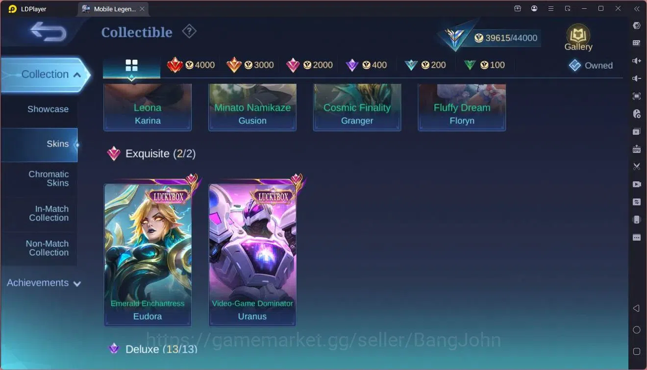 Mobile Legends: Bang Bang Accounts Global|Hero 63|Skin 123|Expert|Prime Granger,Narut image 10