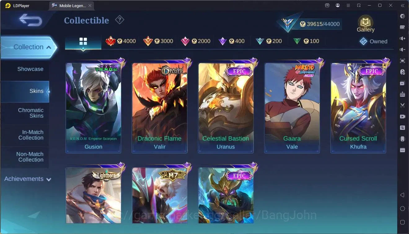 Mobile Legends: Bang Bang Accounts Global|Hero 63|Skin 123|Expert|Prime Granger,Narut image 12
